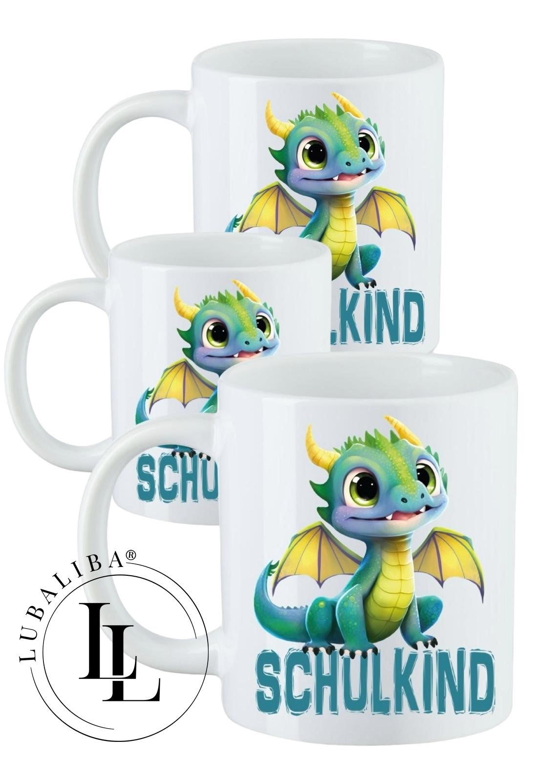 " Spuky Schulkind " Kinderbecher Kunststoffbecher Karamiktasse Schulkind Motiv: KDB